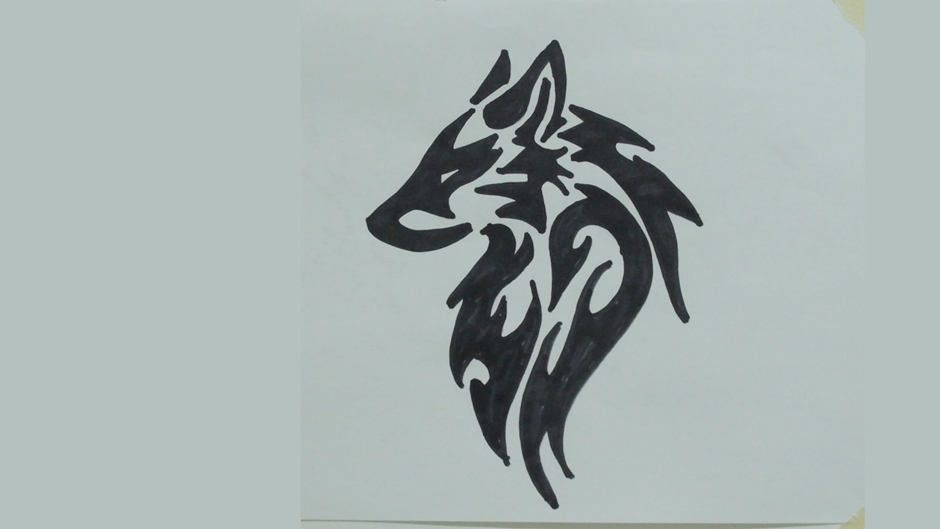cool drawings of wolves