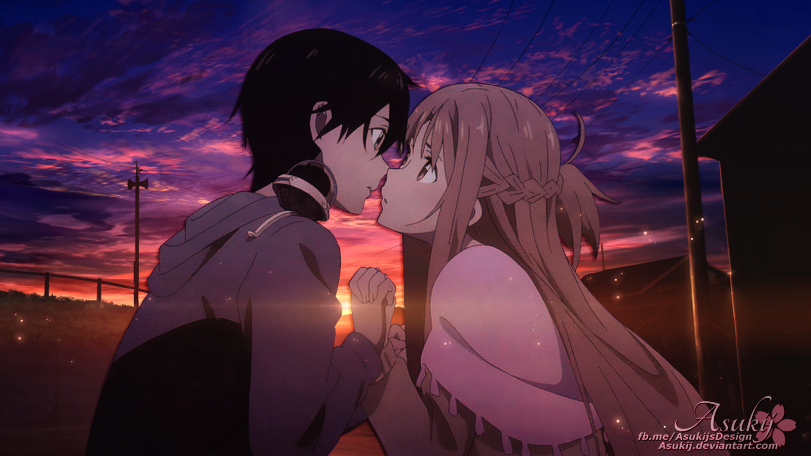 Wallpaper Kirito x Asuna Love. Sword art online asuna, Sword art online wallpaper, Kirito