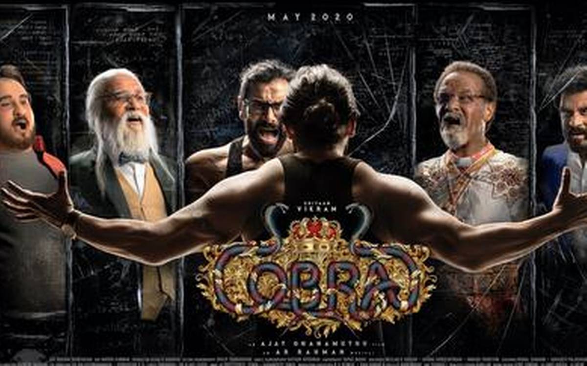 Cobra' movie first look: Vikram essays seven characters in his next thriller