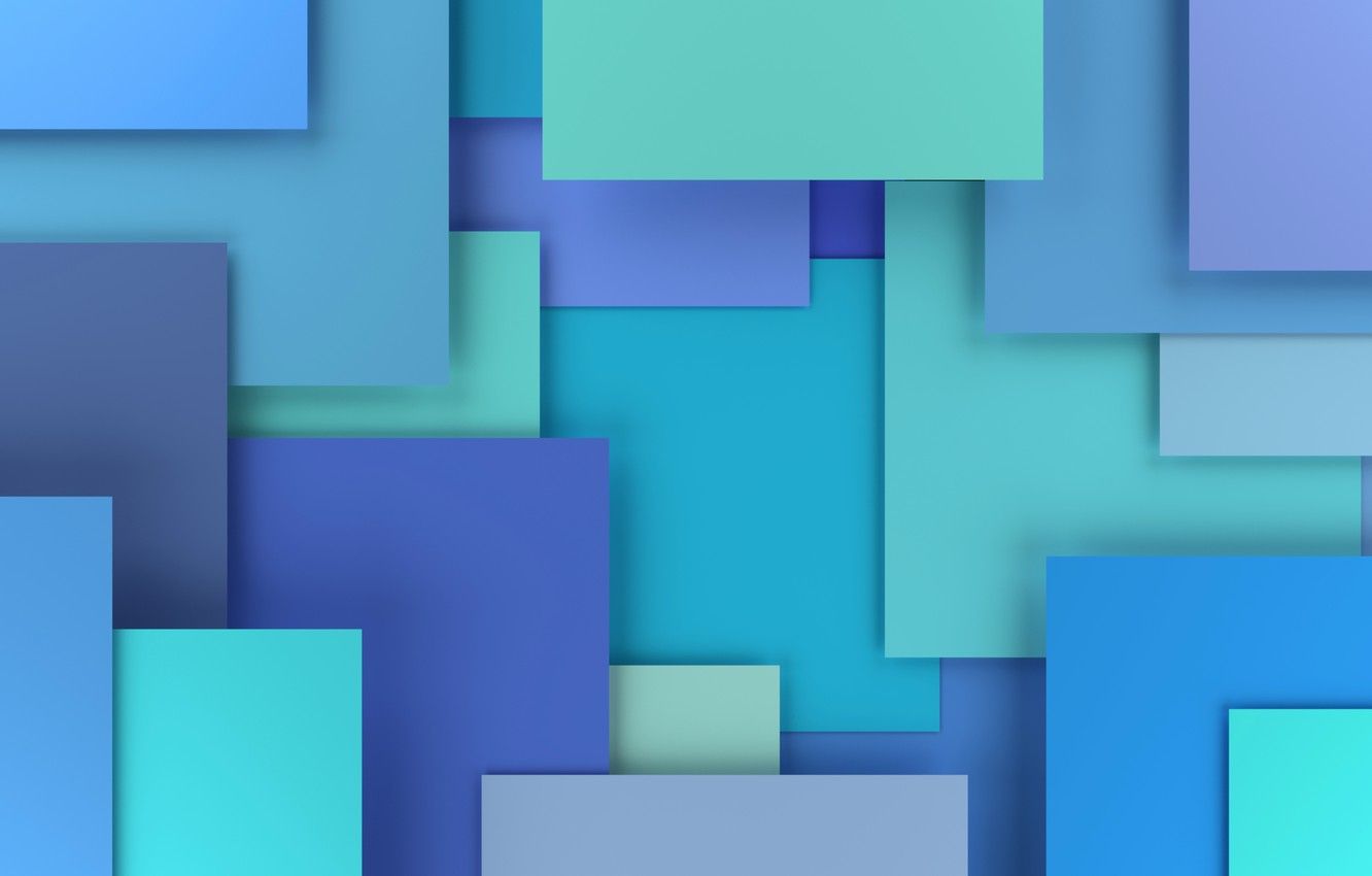 Blue Geometry Abstract Wallpapers - Wallpaper Cave
