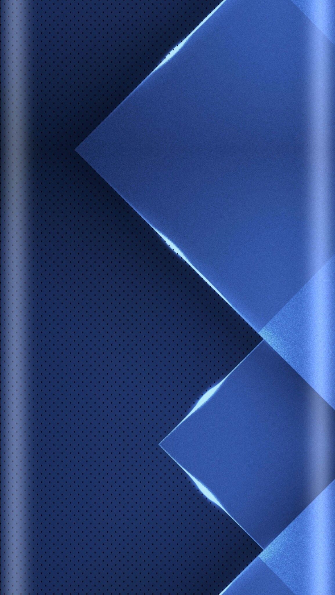 Blue Geometric Abstract Wallpaper. Wallpaper edge, Cellphone wallpaper, Geometric abstract wallpaper