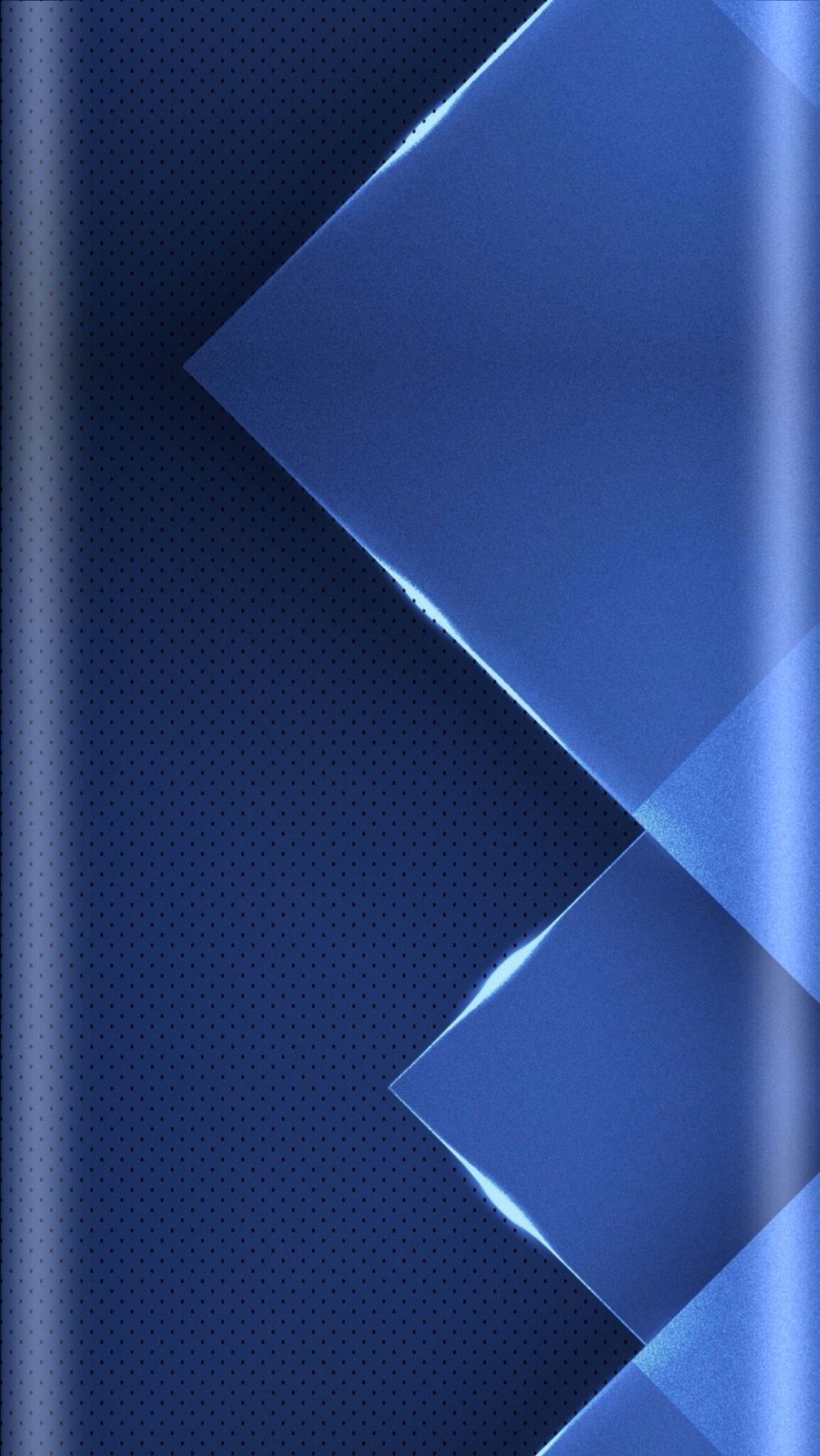 Blue Geometric Abstract Wallpaper. Wallpaper edge, Cellphone wallpaper, Geometric abstract wallpaper