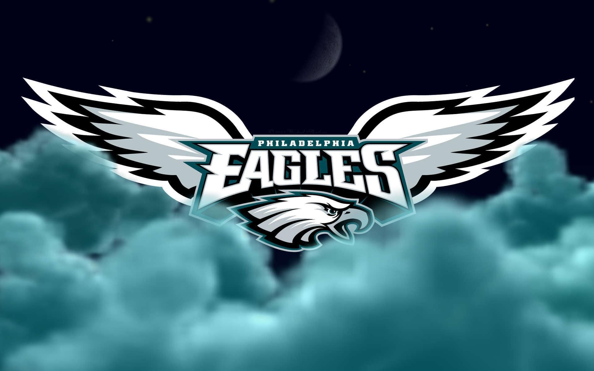 Philadelphia Eagles logo wallpaper. Philadelphia eagles wallpaper, Eagles vs, Philadelphia eagles
