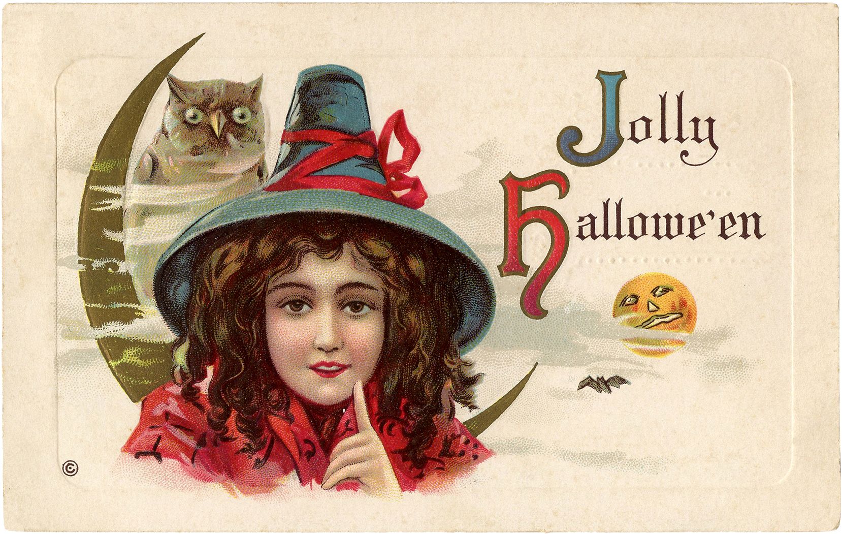 Best Free Vintage Halloween Image! Graphics Fairy
