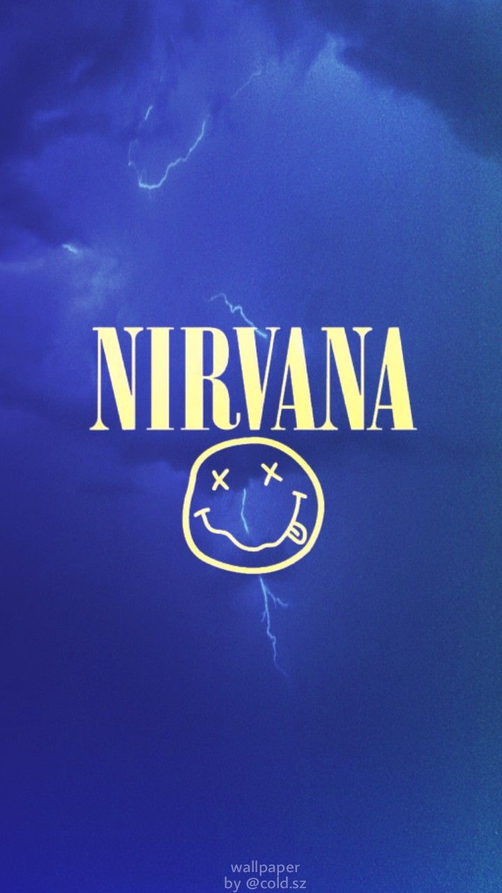 wallpaper • nirvana. Nirvana wallpaper, Nirvana band, Nirvana logo wallpaper