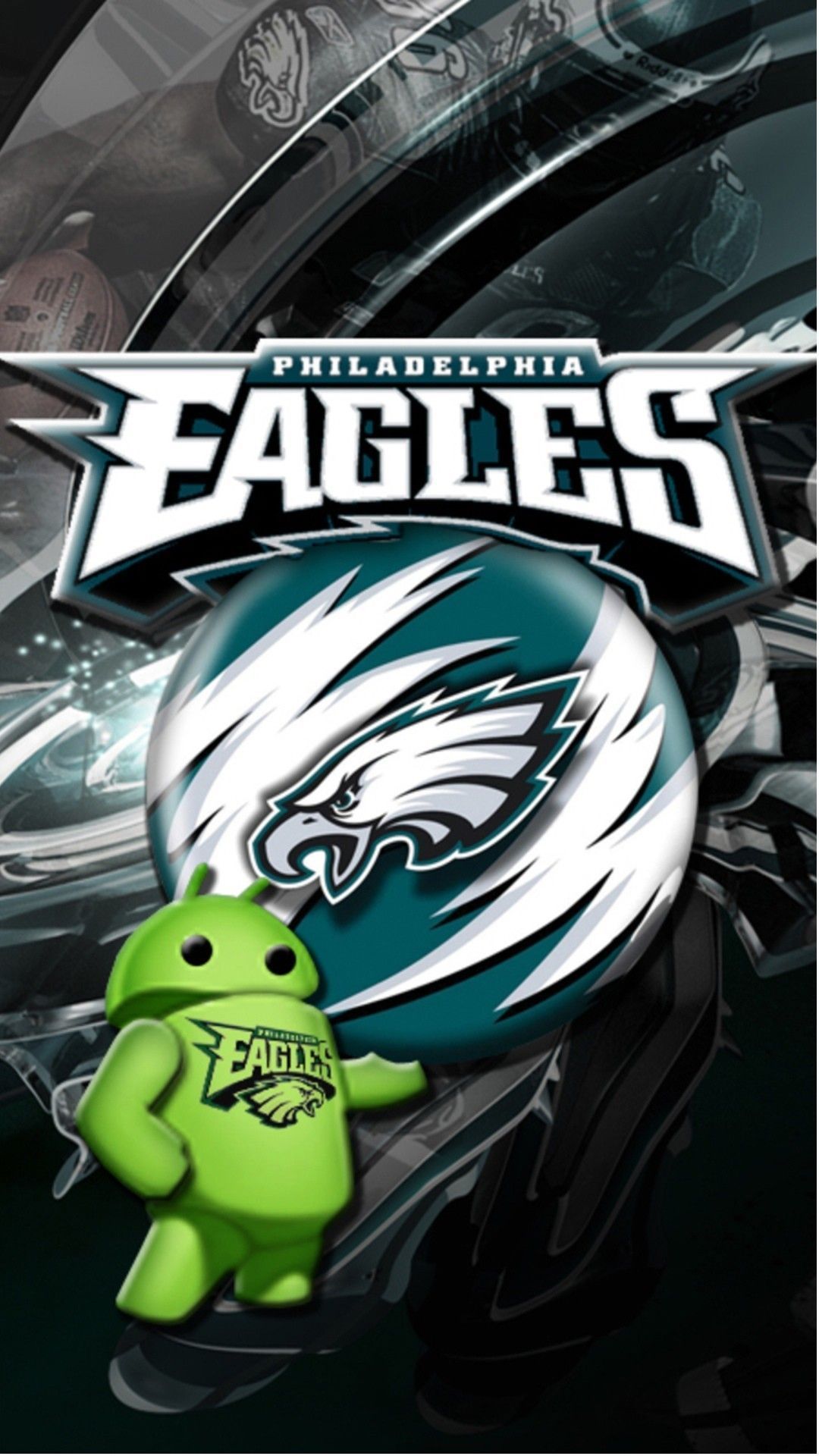 Philadelphia Eagles Logos Wallpaper