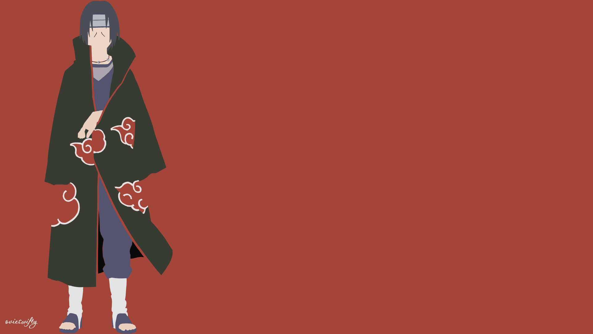 Itachi Minimalist Wallpaper