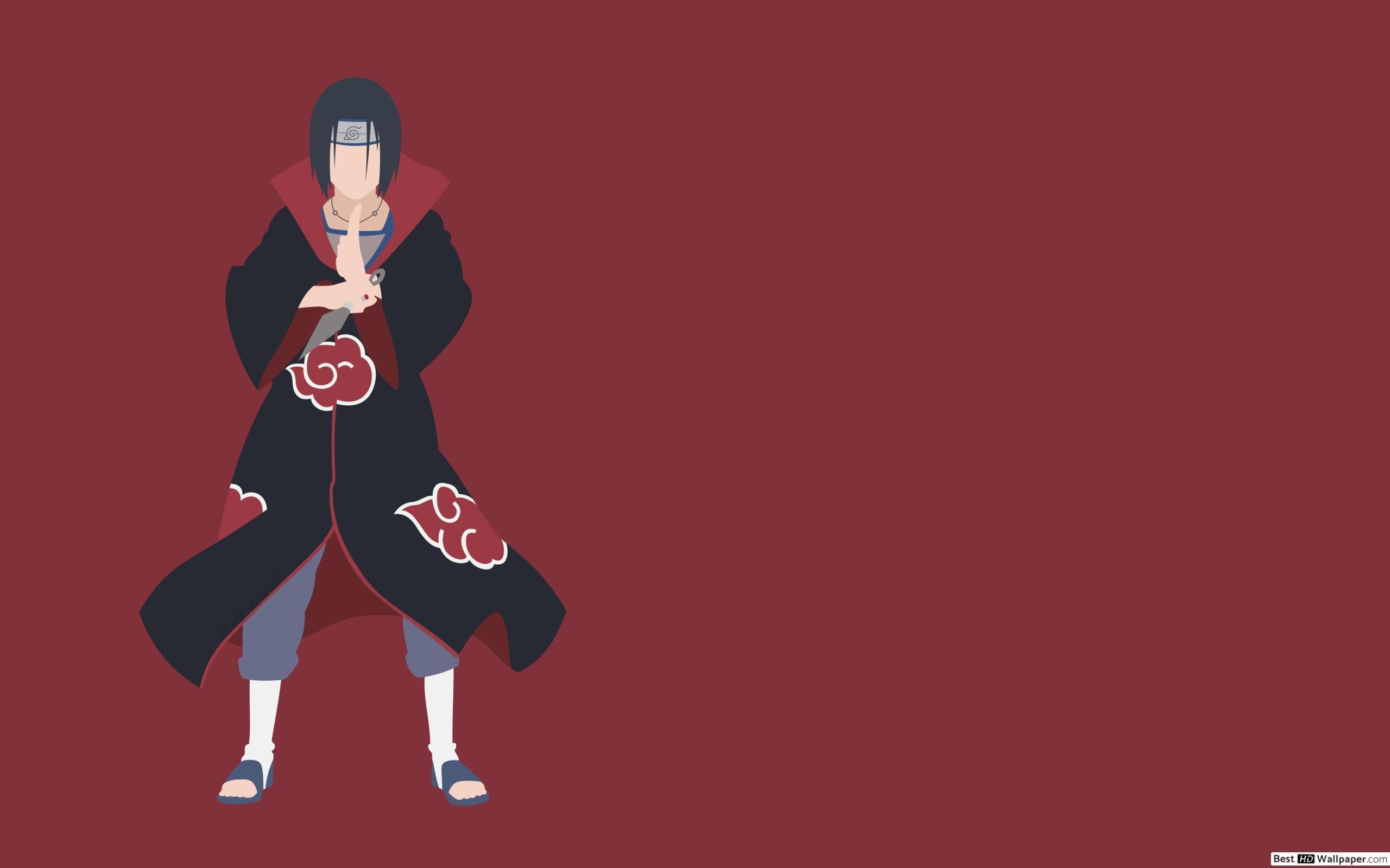 Itachi Minimalist Wallpaper