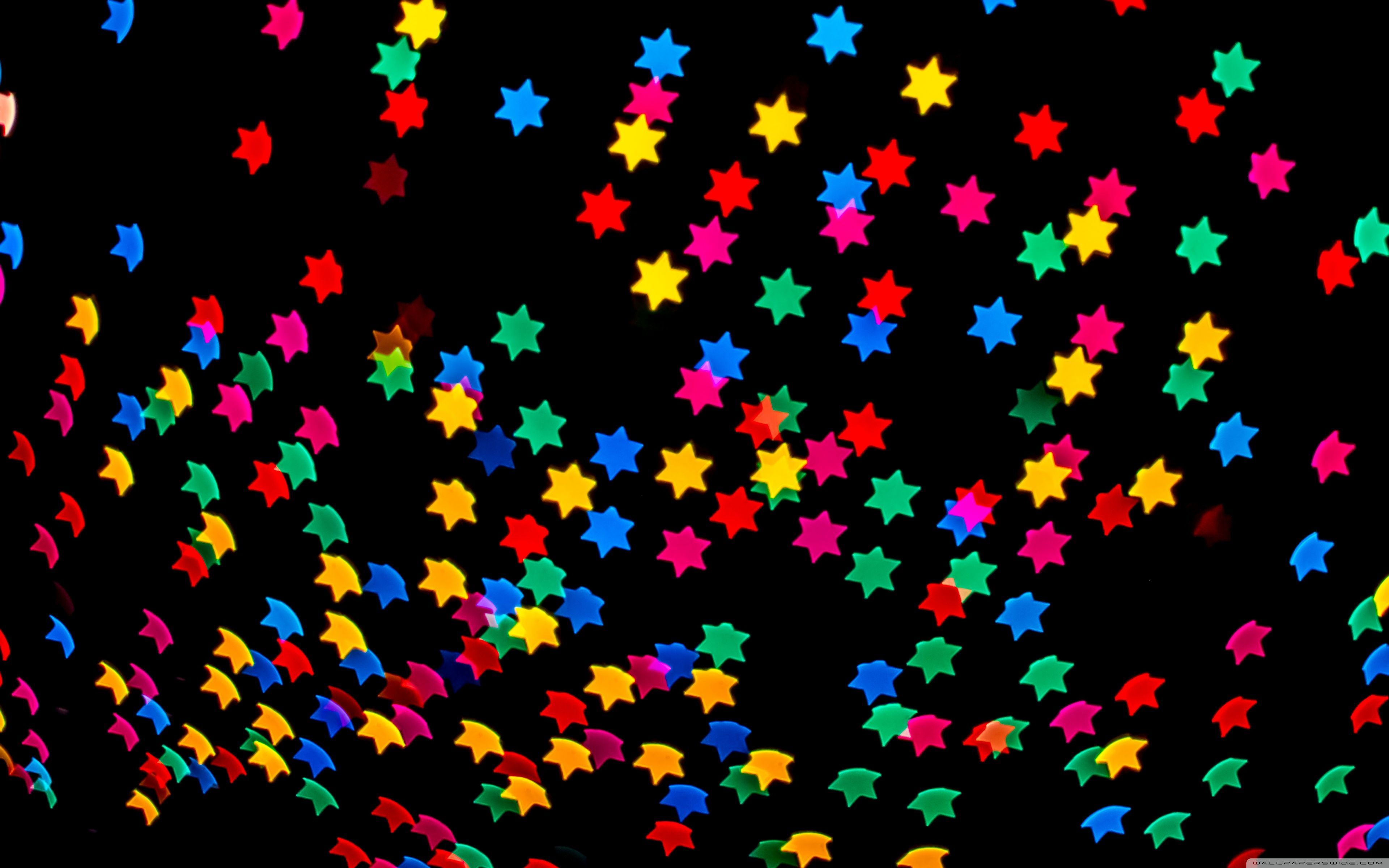 colorful star wallpaper