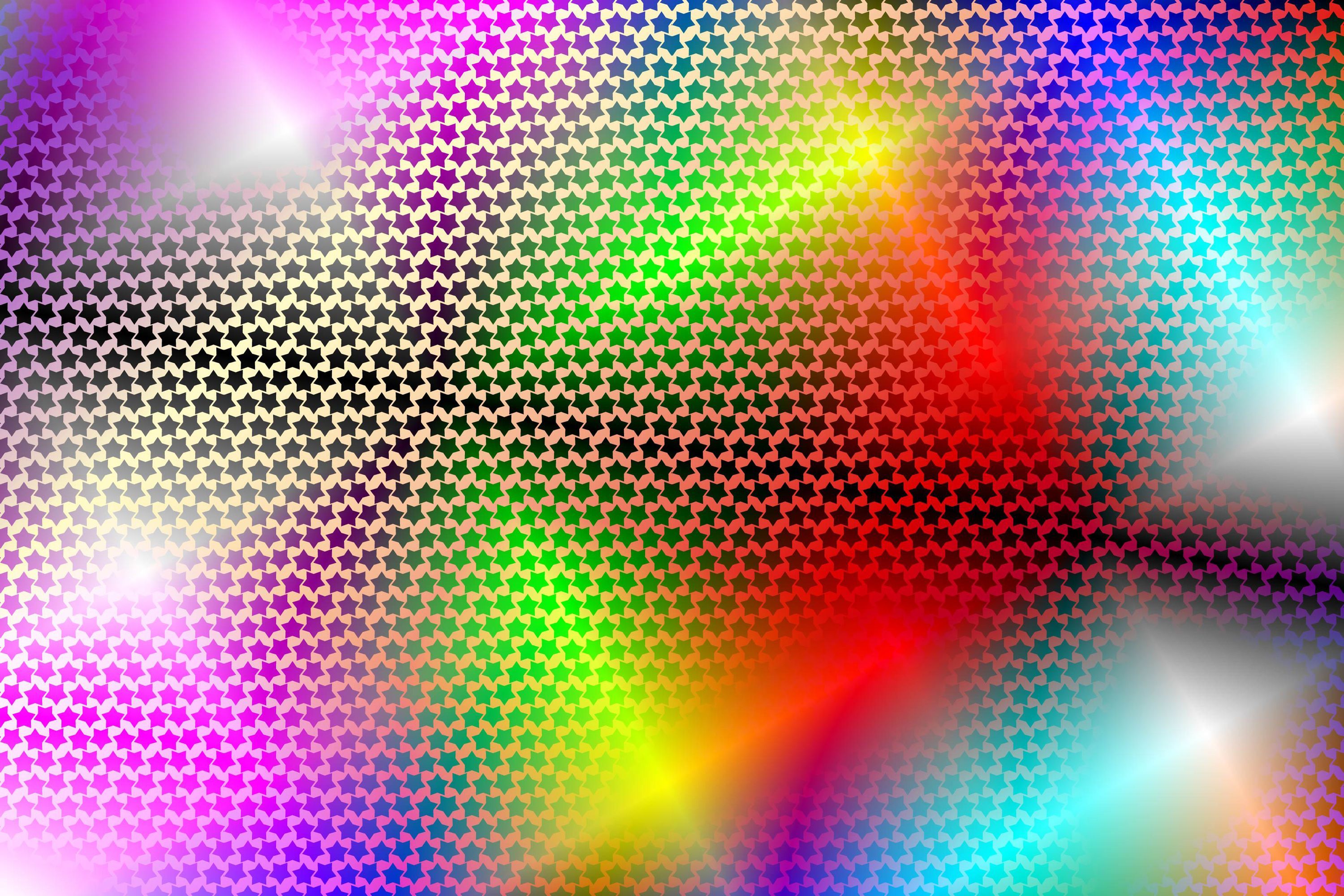 Abstract Rainbow Pattern with Colorful Stars. Rainbow abstract, Rainbow wallpaper, Stock image free
