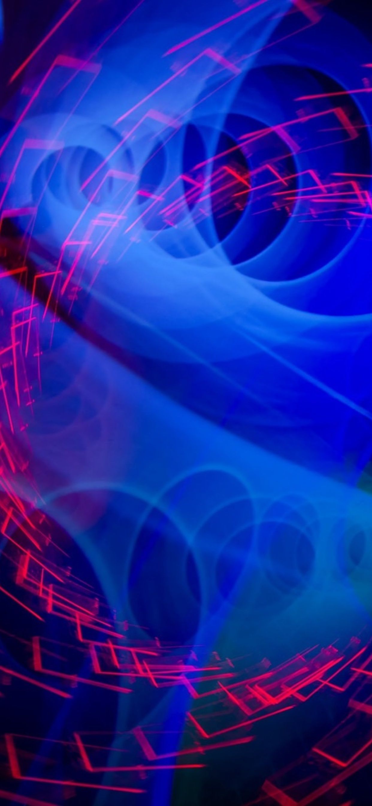 Blue Swirl Wallpaper