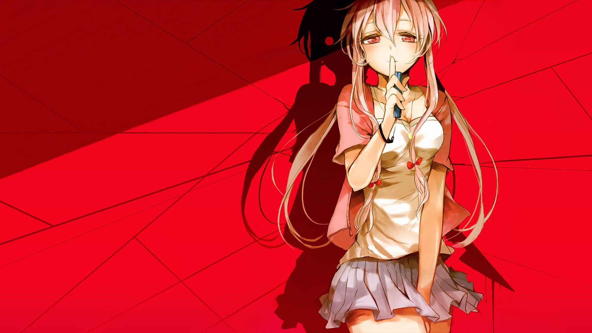 Mirai nikki Future diary Yuno Gasai wallpaperx1080