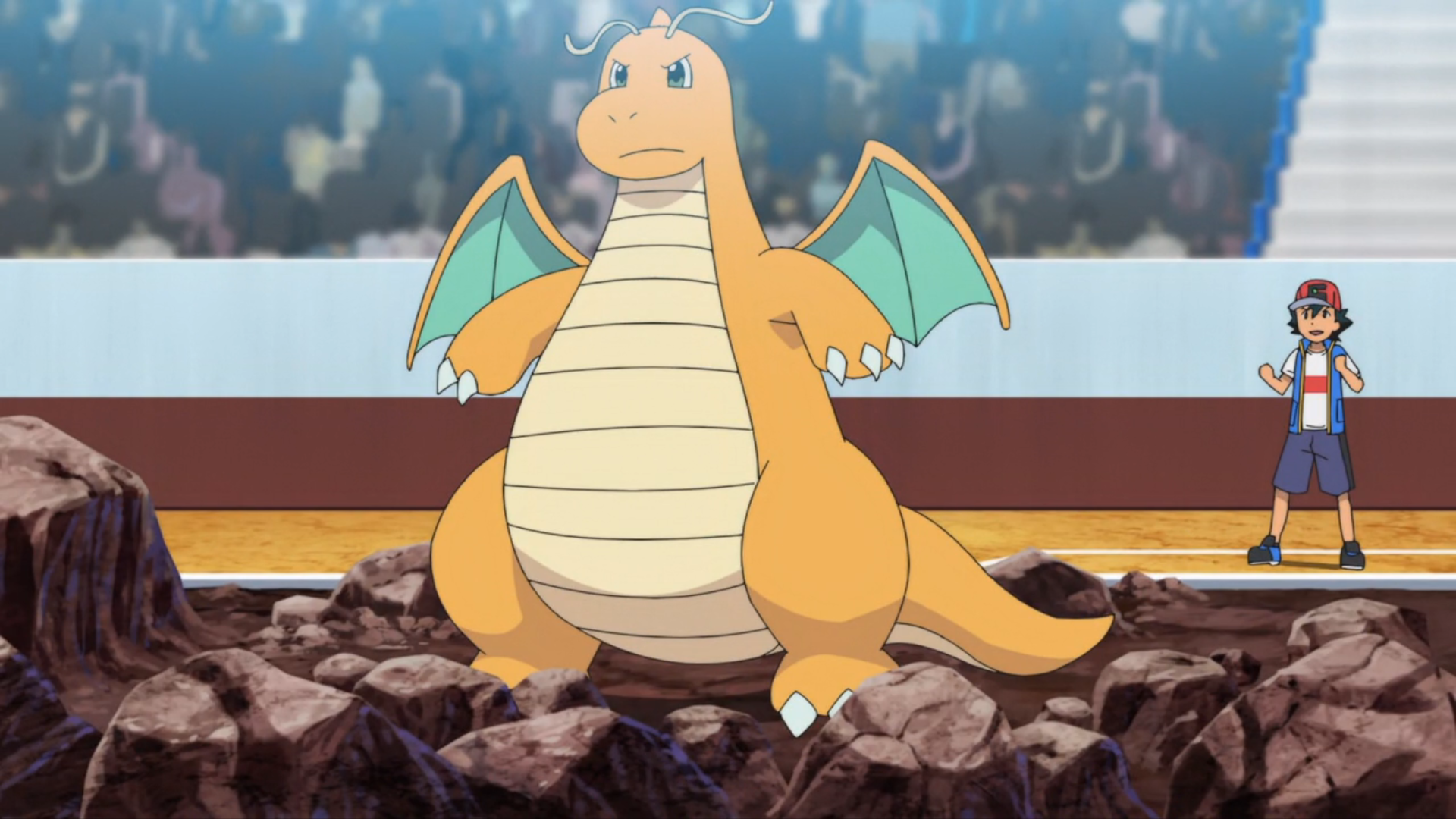Ash's Dragonite. Pokémon