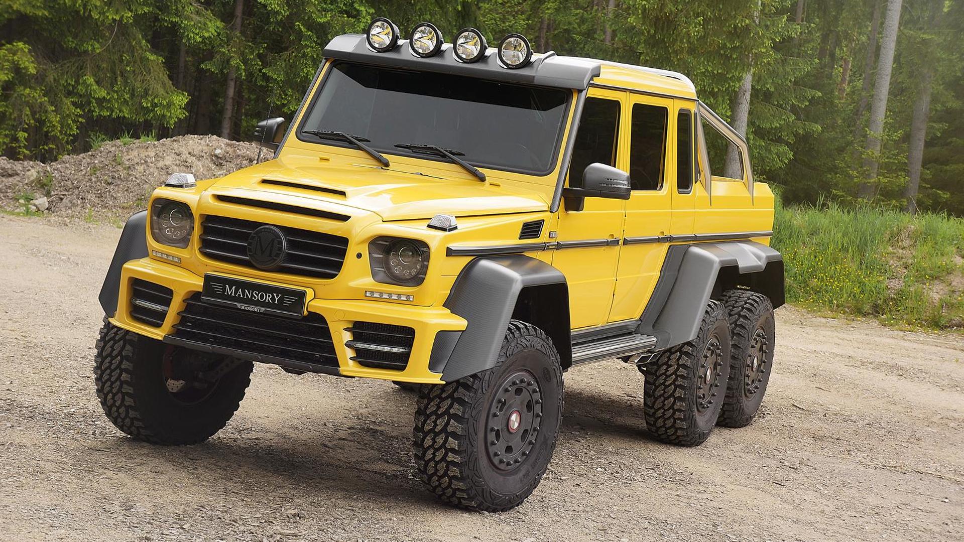 Mansory Makes The Mercedes Benz G63 AMG 6x6 Even More Opulent