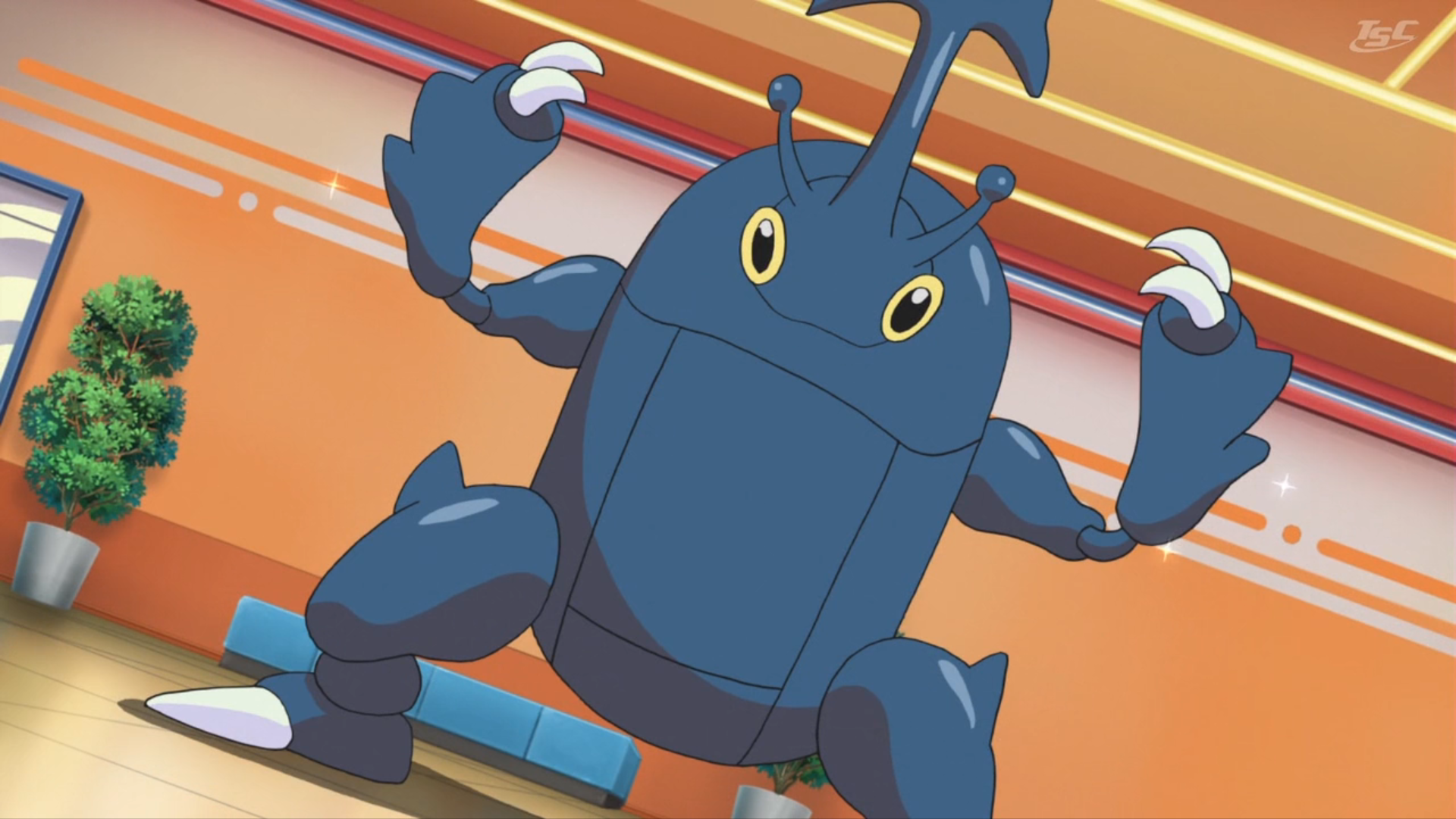 Goh's Heracross. Pokémon