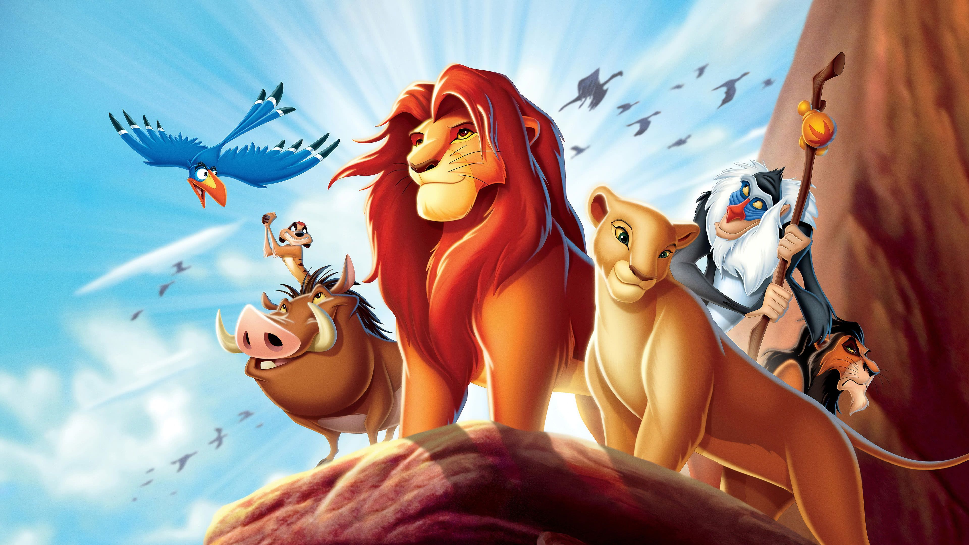 The Lion King Simba Nala Timon And Pumbaa UHD 4K Wallpaper
