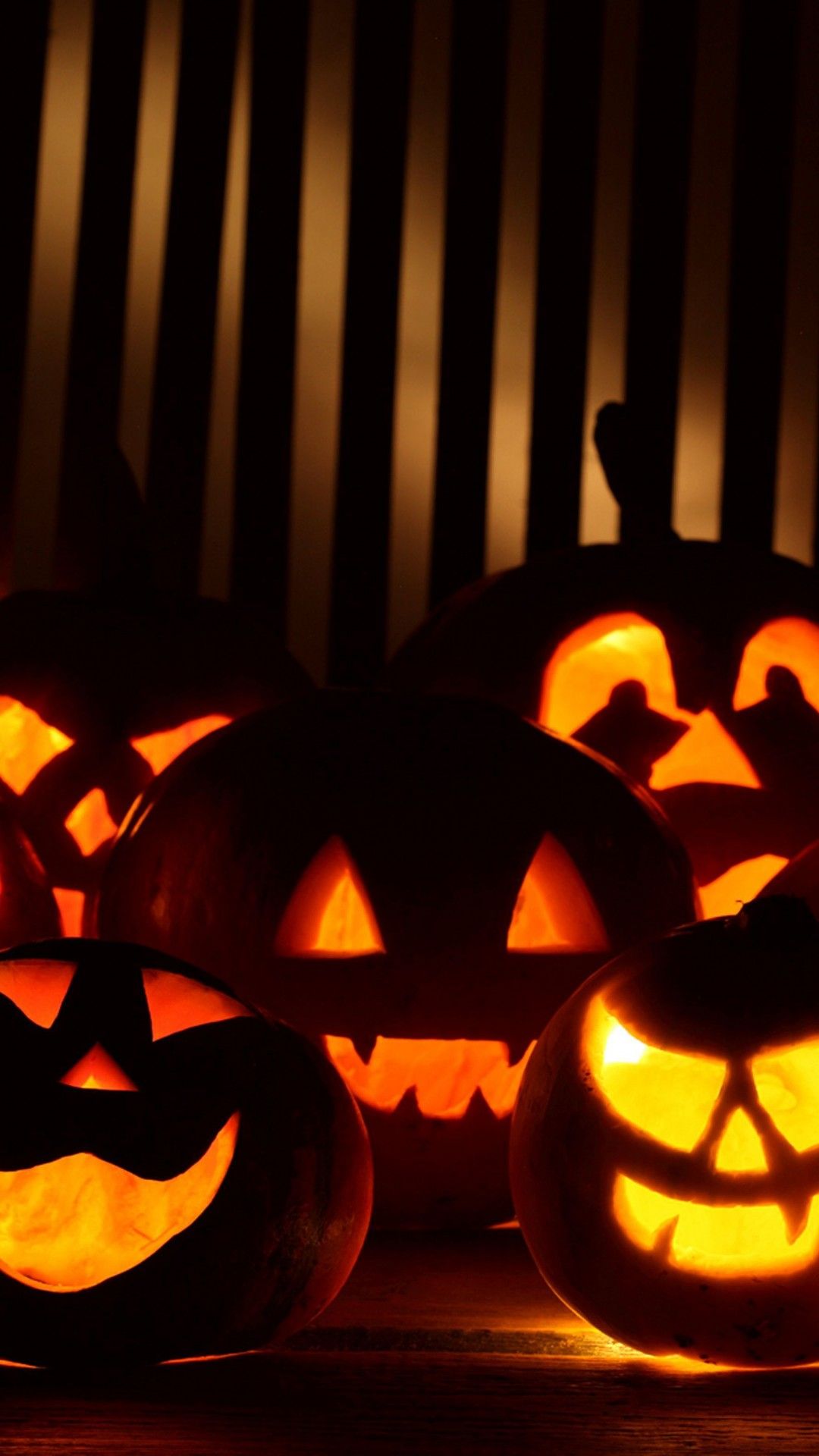 Wallpaper Pumpkins, Scary, Dark, HD, 5K, Celebrations / Halloween,. Wallpaper for iPhone, Android, Mobile and Desktop