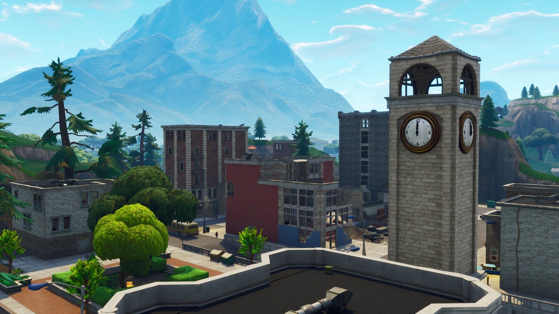 Tilted Towers Fortnite Wallpaper