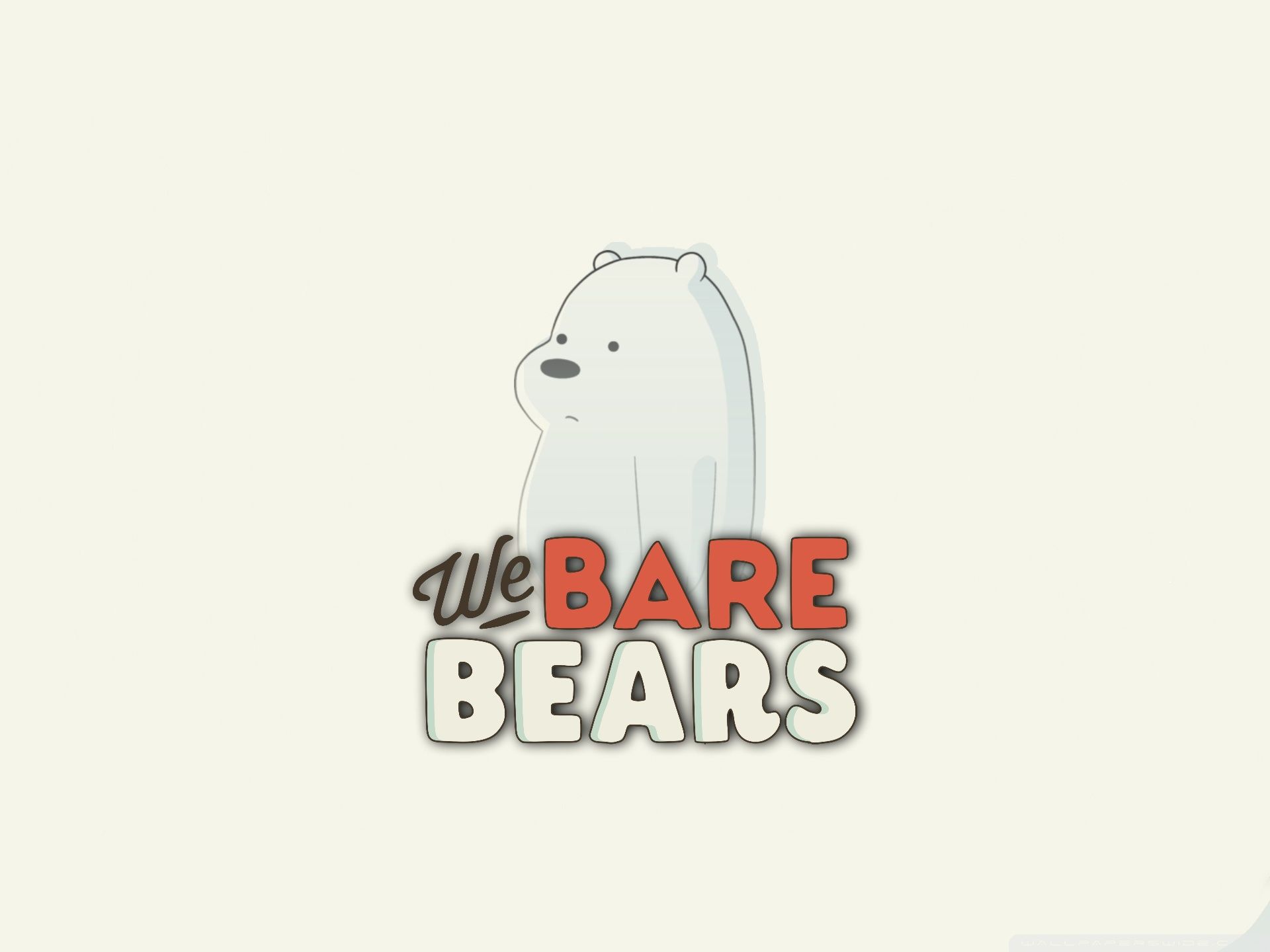 We Bare Bears Ice Bear Wallpaper