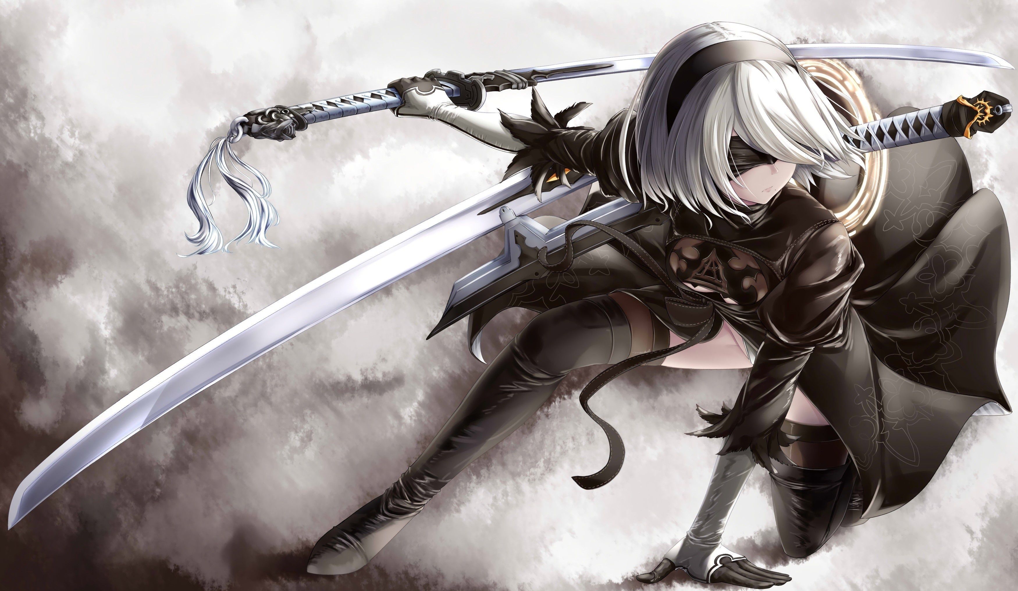 2B NieR:Automata Anime 4K Wallpaper iPhone HD Phone #2700i