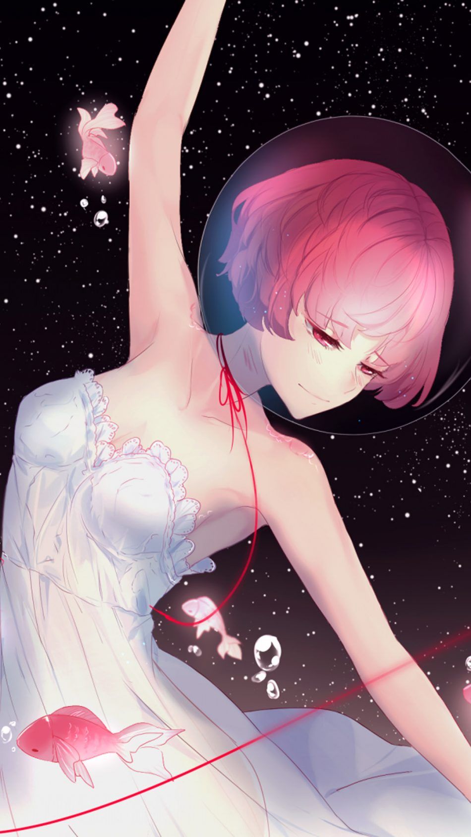 Ballet Dancer Anime Girl 4K Ultra HD Mobile Wallpaper