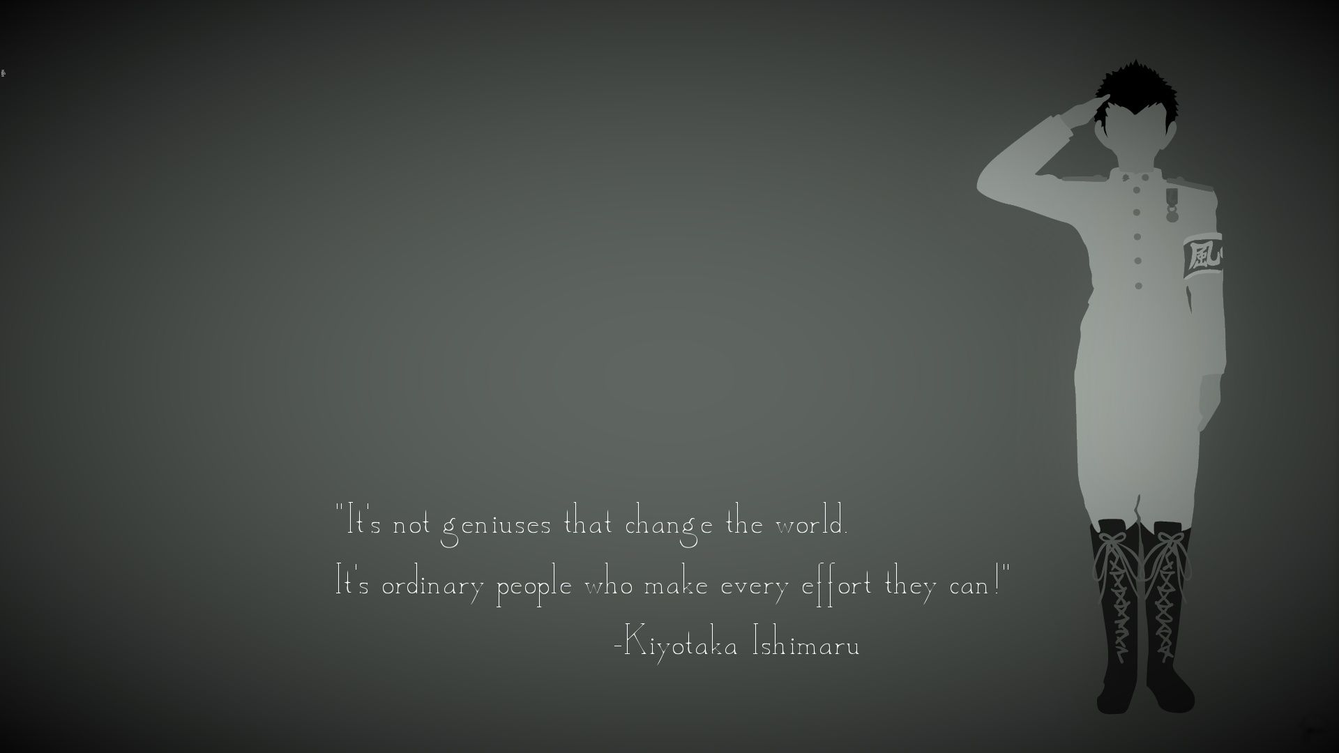 Kiyotaka Ishimaru wallpaper