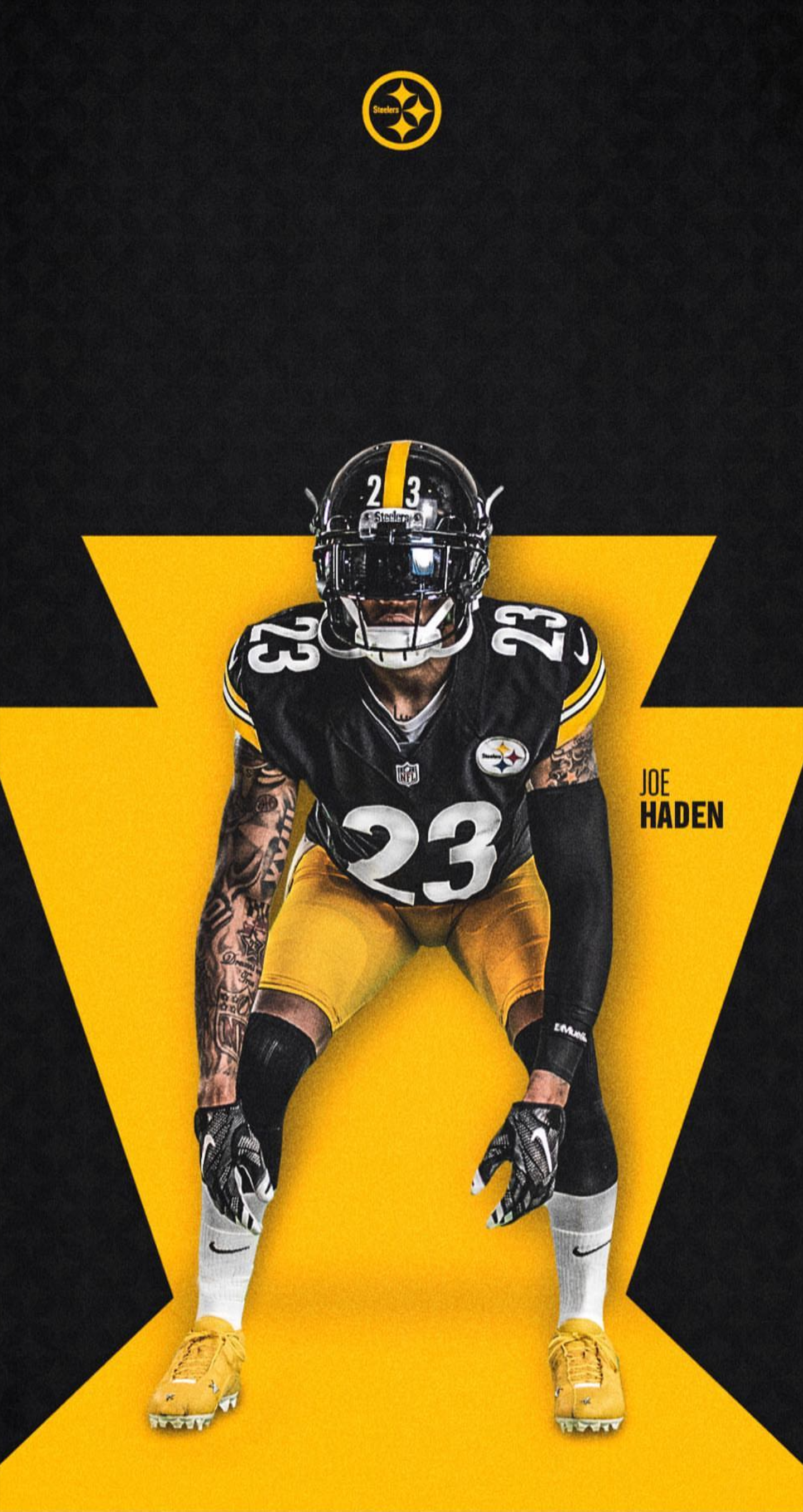 Joe Haden Wallpaper from Steelers Instagram
