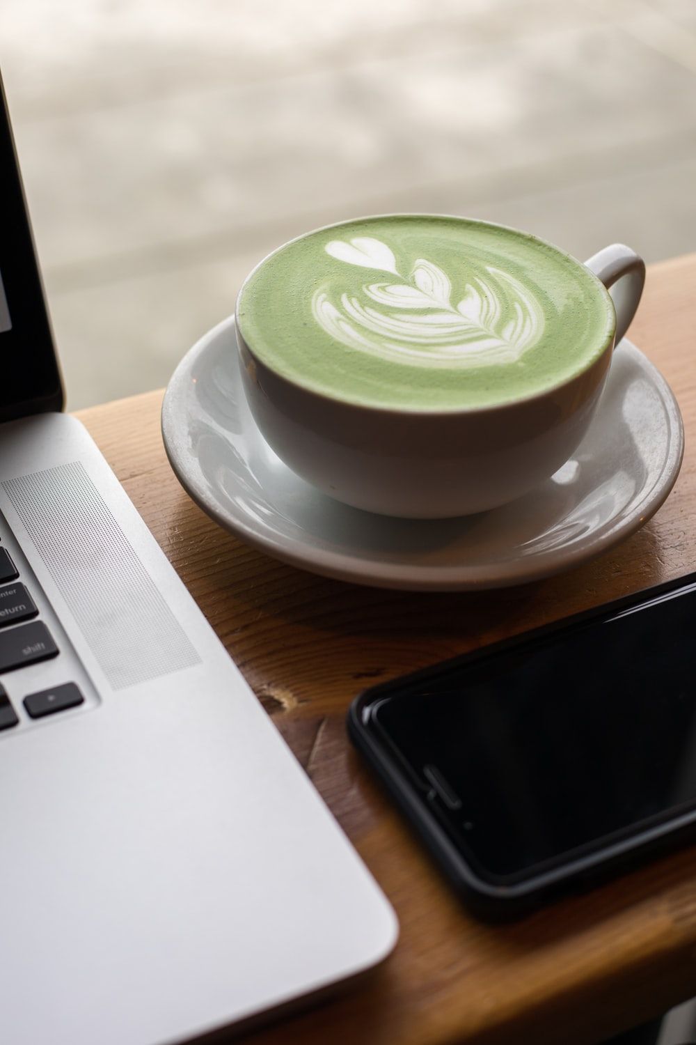 Matcha Latte Picture. Download Free Image