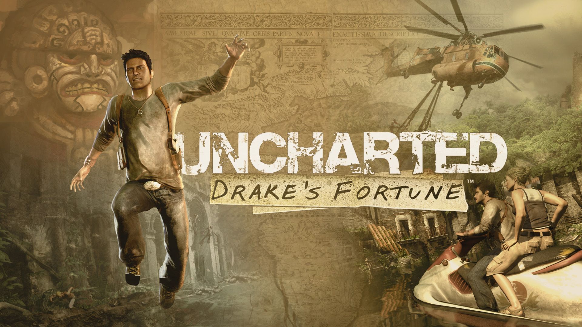 Video Game Uncharted: Drake's Fortune Wallpaper