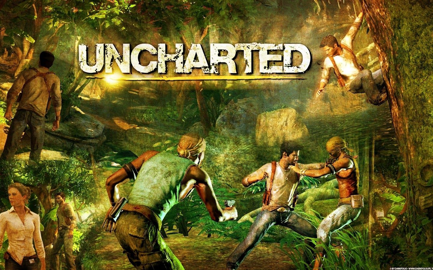 Free download Uncharted1wallpaper2 Uncharted 1 Wallpaper in HD 1080p [1600x900] for your Desktop, Mobile & Tablet. Explore Uncharted Wallpaper HD. Drake HD Wallpaper, Nathan Drake Wallpaper, Uncharted 2 Wallpaper