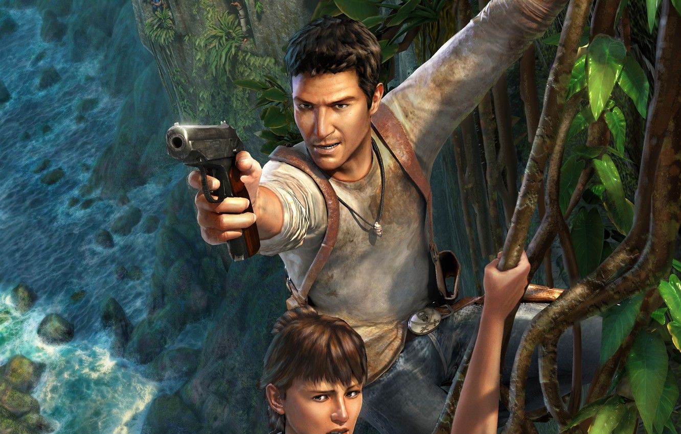 Wallpaper Game, Naughty Dog, Nathan Drake, Uncharted: Drake's Fortune image for desktop, section игры