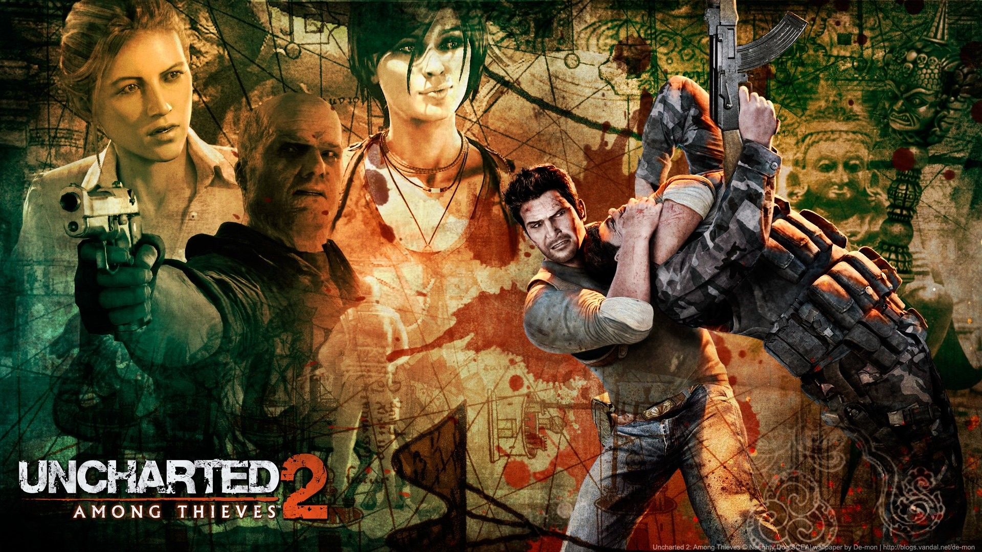 Uncharted 2 Among Thieves Wallpaper