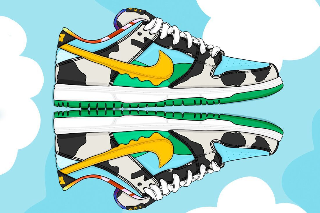 Win a Pair of the Ben & Jerry's x Nike SB Dunk Low 'Chunky Dunky'!