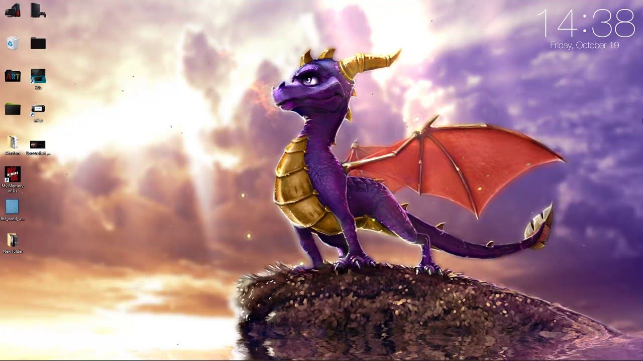 Spyro the Dragon. live wallpaper free download