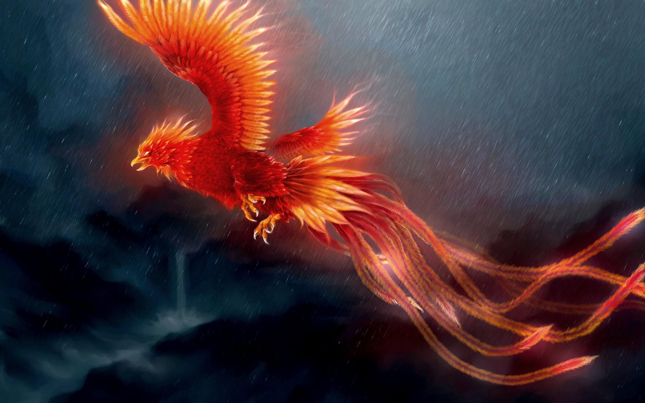 Phoenix Bird Wallpaper. Mythological creatures, Mythical creatures, Chinese mythology