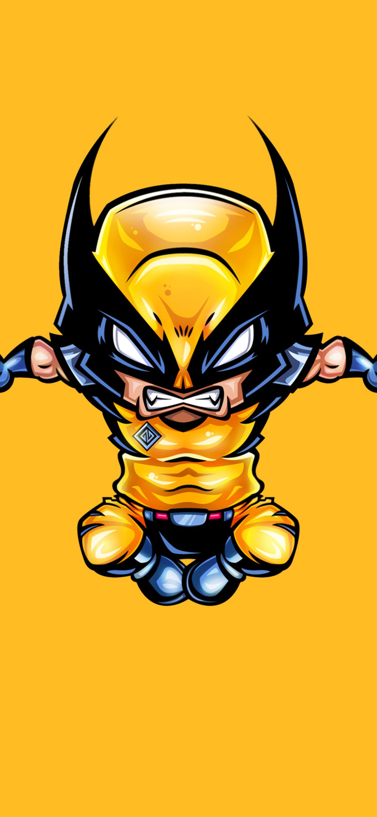 Wolverine Minimal iPhone XS MAX Wallpaper, HD Superheroes 4K Wallpaper, Image, Photo and Background