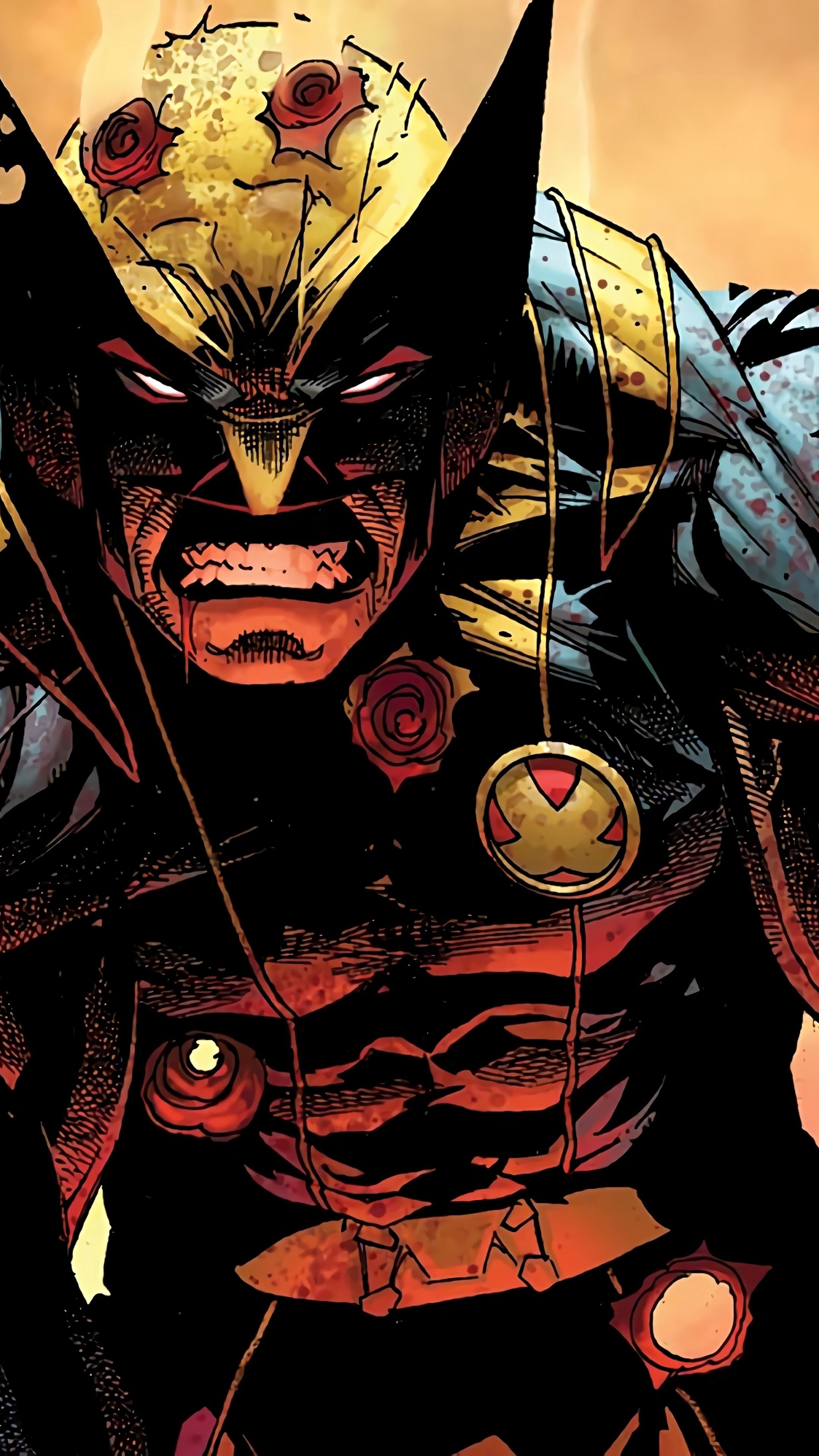 Wolverine Bullet Wounds Healing 4K Wallpaper
