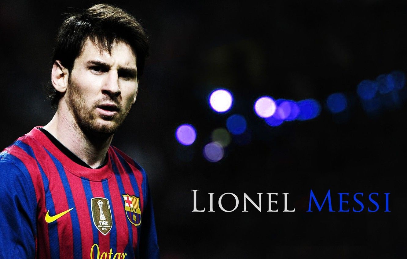 Wallpaper wallpaper, sport, football, Lionel Messi, player, FC Barcelona image for desktop, section спорт