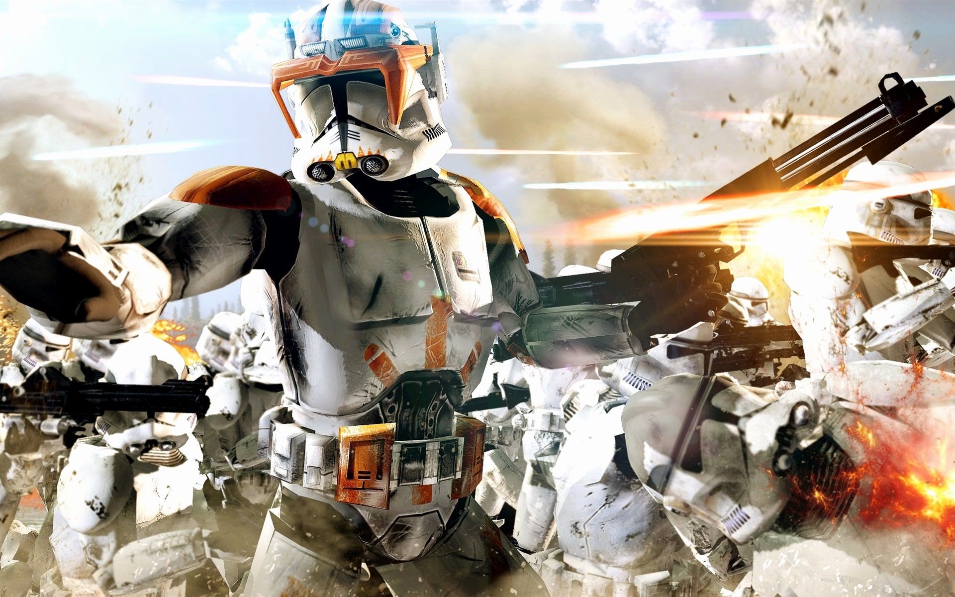 The Clone Trooper Wallpaper Free HD Wallpaper