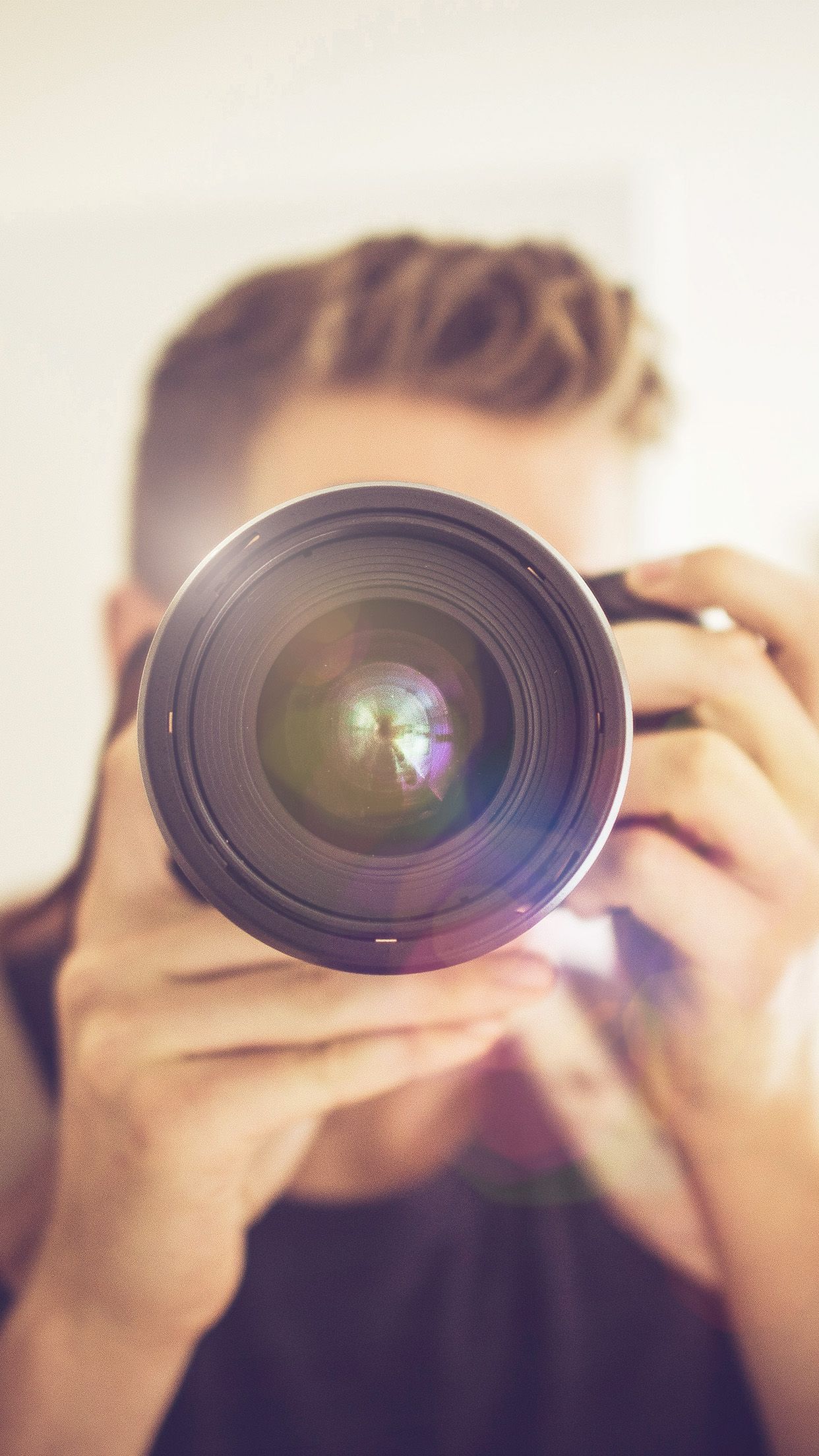 Camera Eye Film City Life Zoom Bokeh Flare Android wallpaper HD wallpaper