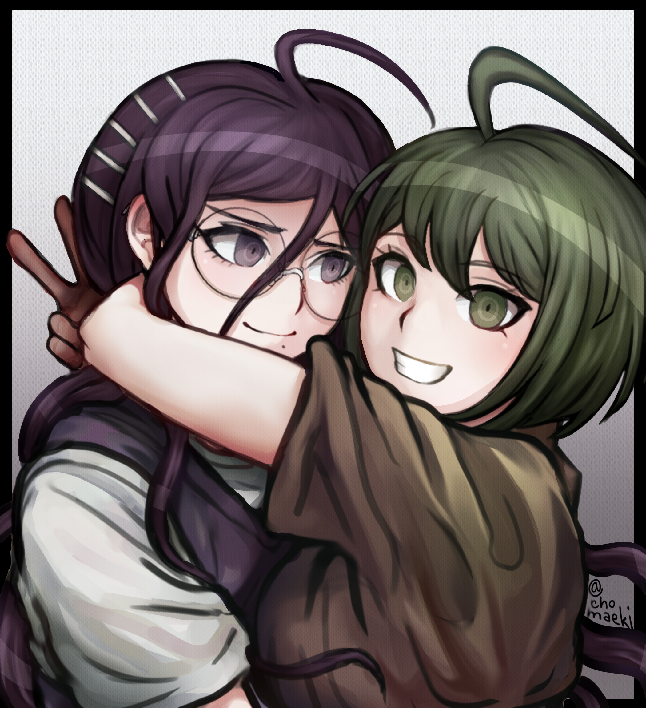 Made this for Komaru's birthday and forgot to post it. 