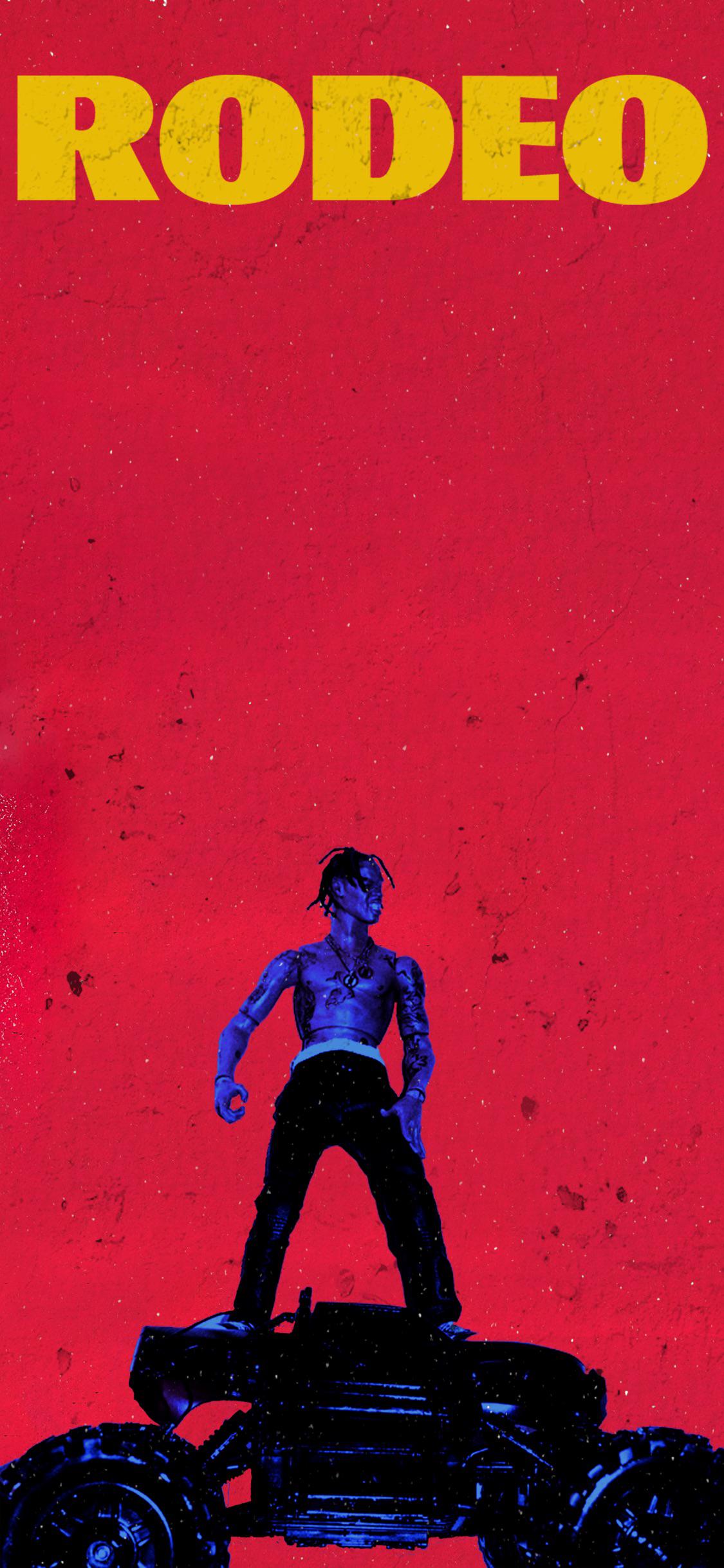 Might be a little bright but, Rodeo X Starboy wallpaper I made