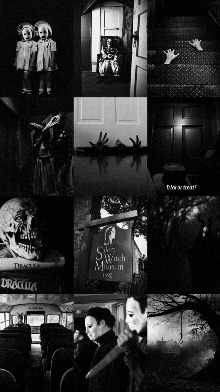 Horror Aesthetic Wallpaper Free Horror Aesthetic Background - Black and white picture wall, Emo wallpaper, Aesthetic background