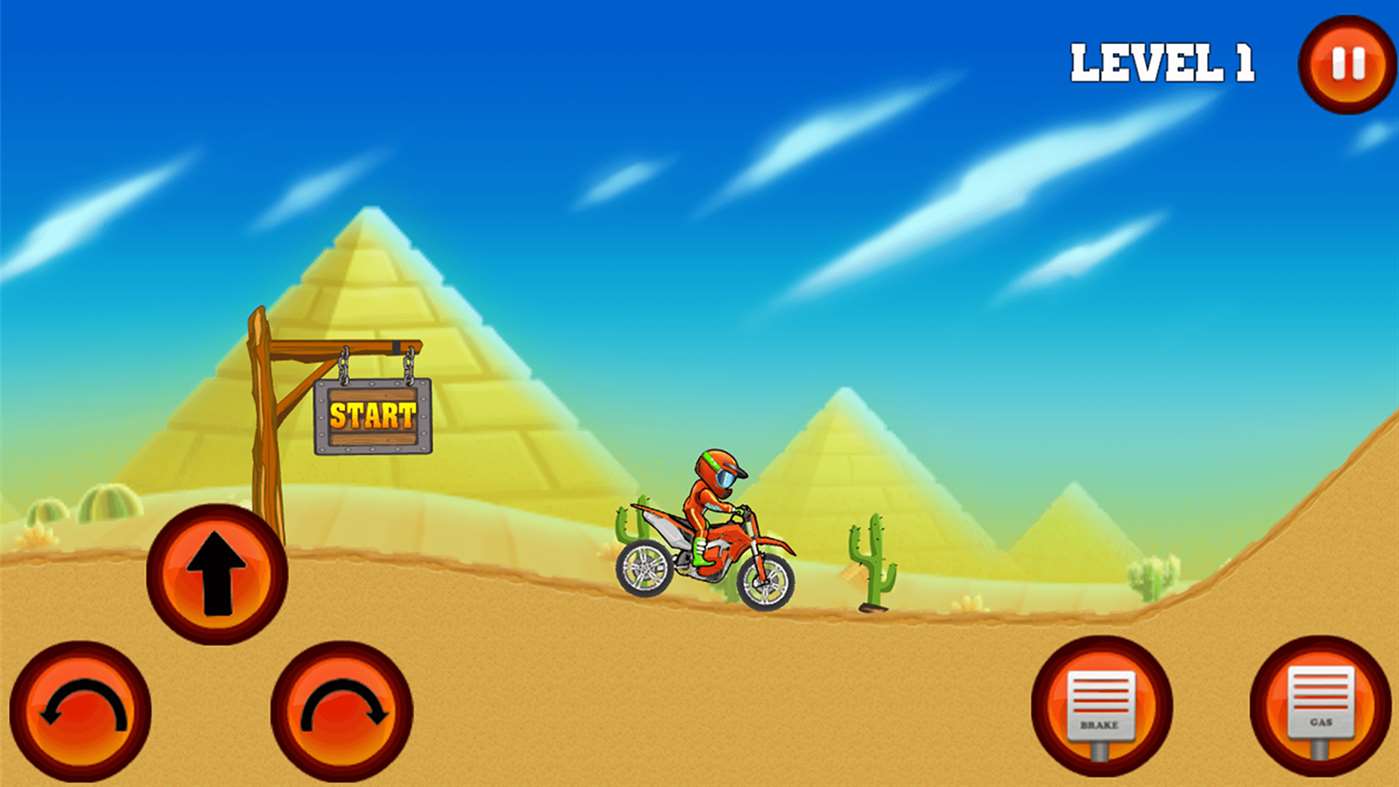 Moto X3M - Level 1 - 10 - Bike Race Game [How to Play]