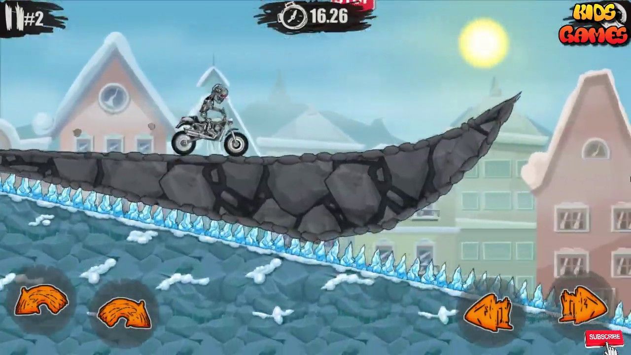Moto X3M Winter Pack (LV1) Bike Racing Games, Motorbike Games. Motorbike game, Racing games for kids, Bikes games