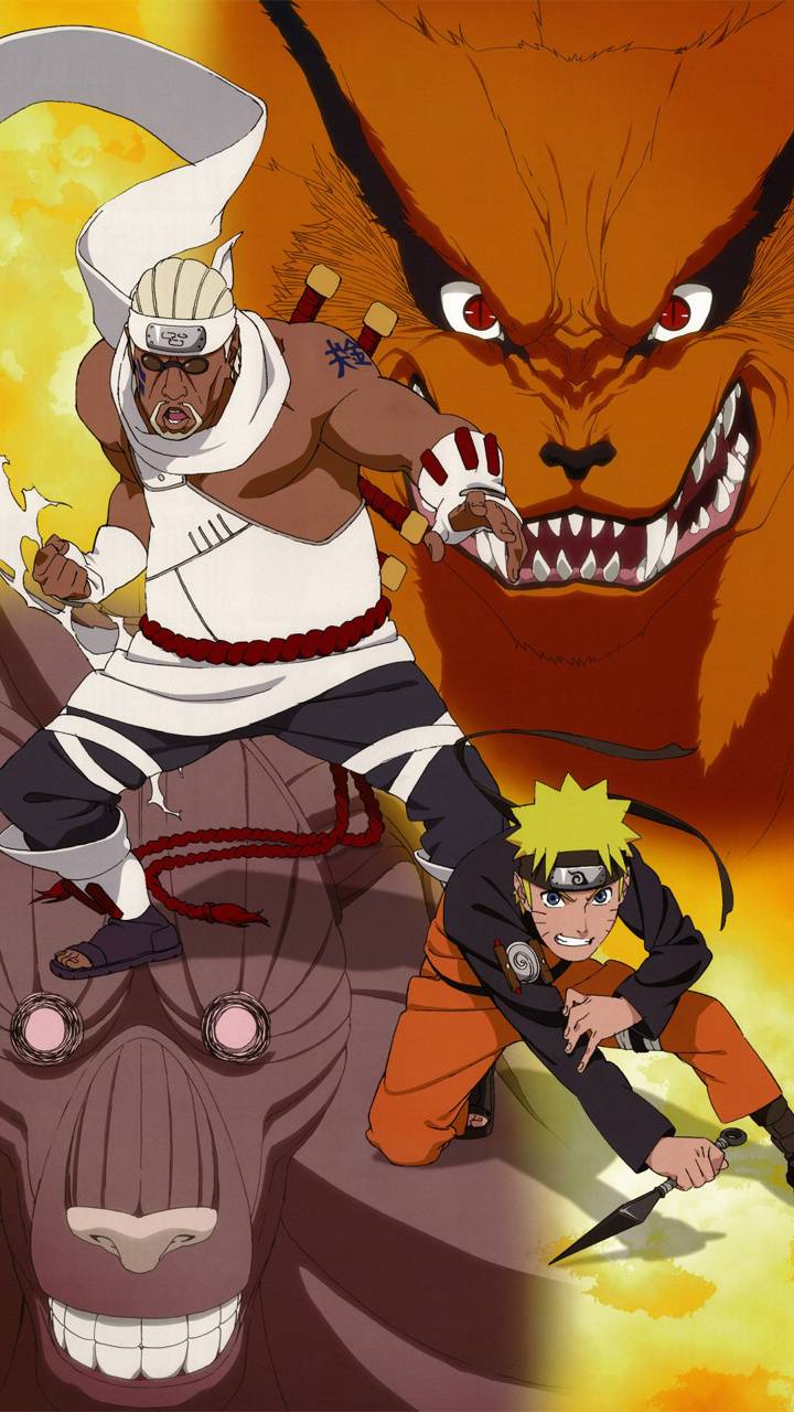 Naruto and Killer B wallpaper