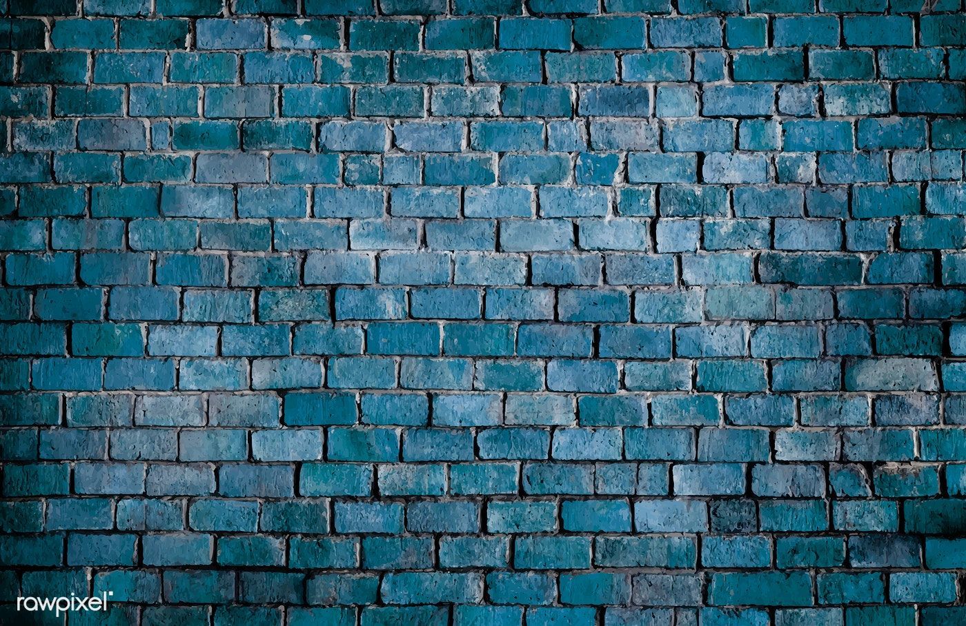 Blue textured brick wall background. free image. Brick wall background, Brick wall, Wall background