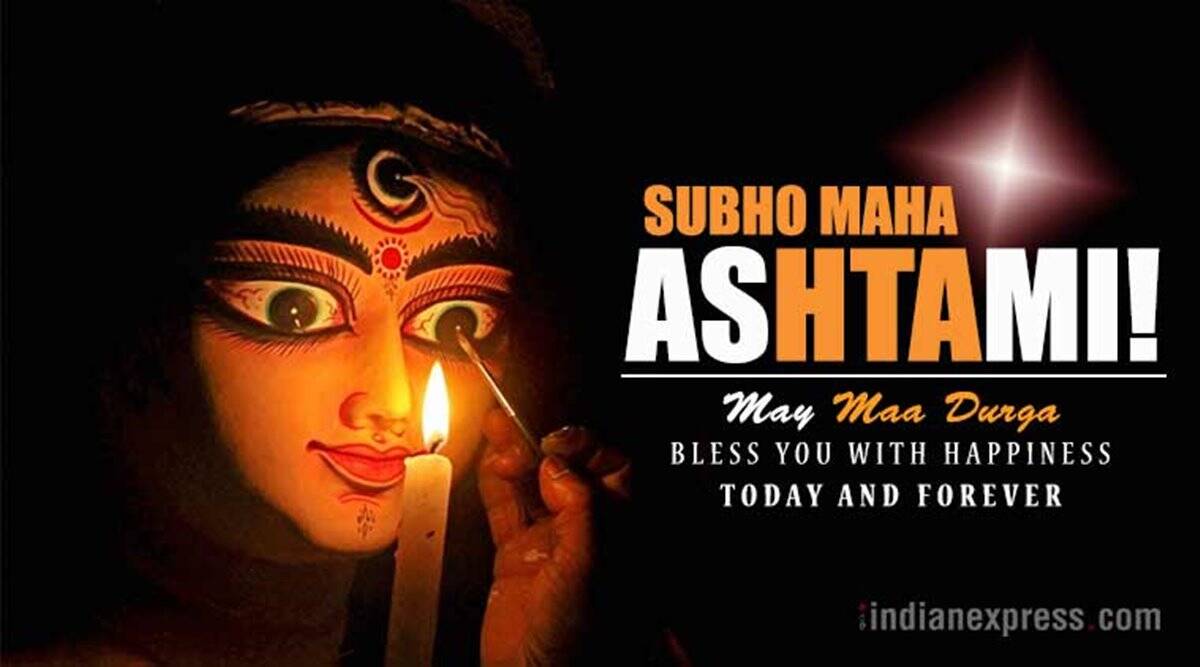 Happy Durga Ashtami 2017: Facebook and Whatsapp Messages, Status, HD Wallpaper, Image and Greetings, Wishes for your loved ones. Lifestyle News, The Indian Express