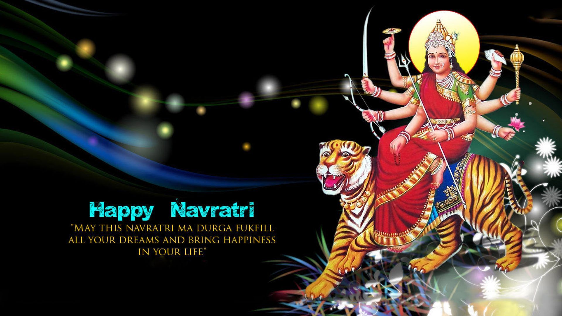 Durga Ashtami Wishes In English