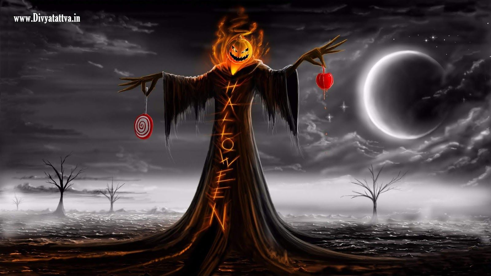 Halloween HD Wallpaper Spooky Halloween HD Desktop Wallpaper for 4K Ultra HD Photo